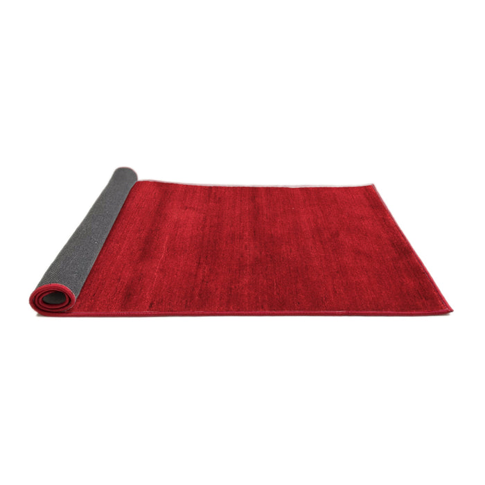 Abstract Red Contemporary Area Rugs