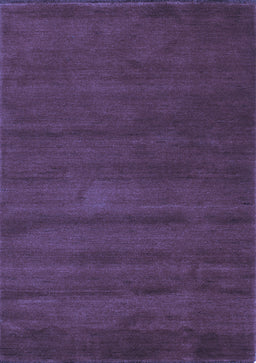 Abstract Blue Contemporary Rug, con126blu