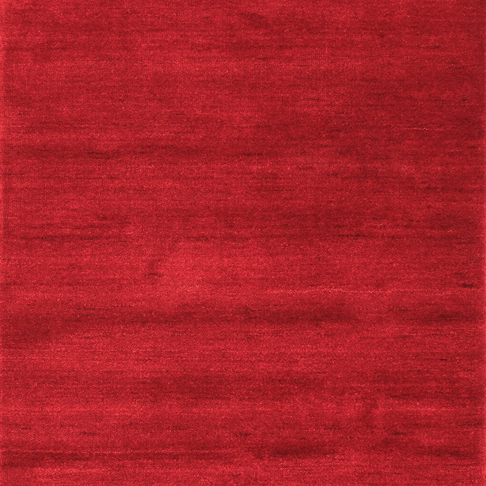 Machine Washable Abstract Red Contemporary Rug, wshcon126red