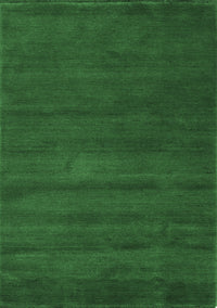 Abstract Emerald Green Contemporary Rug, con126emgrn