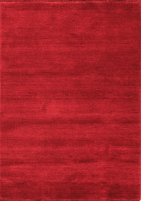 Abstract Red Contemporary Rug, con126red