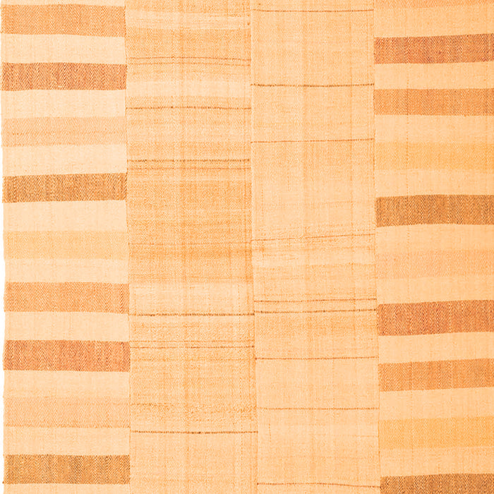 Abstract Orange Contemporary Rug, con1270org