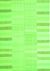 Abstract Green Contemporary Rug, con1270grn