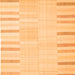 Serging Thickness of Abstract Orange Contemporary Rug, con1270org