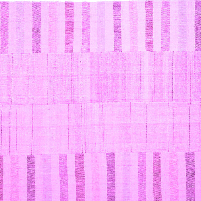 Square Machine Washable Abstract Purple Contemporary Area Rugs, wshcon1270pur