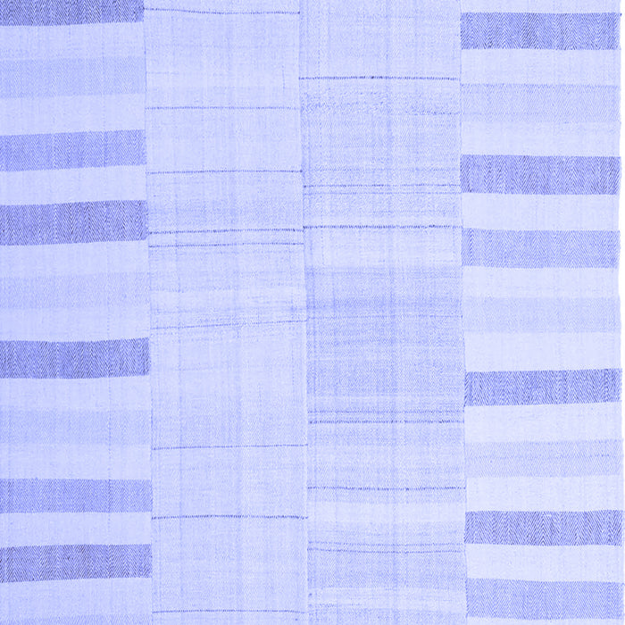 Machine Washable Abstract Blue Contemporary Rug, wshcon1270blu