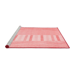 Contemporary Red Washable Rugs