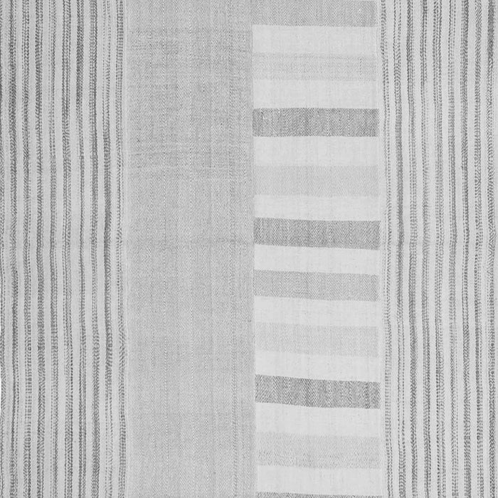 Serging Thickness of Machine Washable Abstract Gray Contemporary Rug, wshcon1271gry