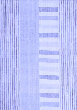 Abstract Blue Contemporary Rug, con1271blu