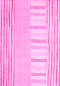 Abstract Pink Contemporary Rug, con1271pnk