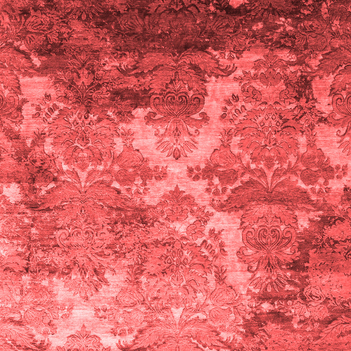 Abstract Red Contemporary Area Rugs