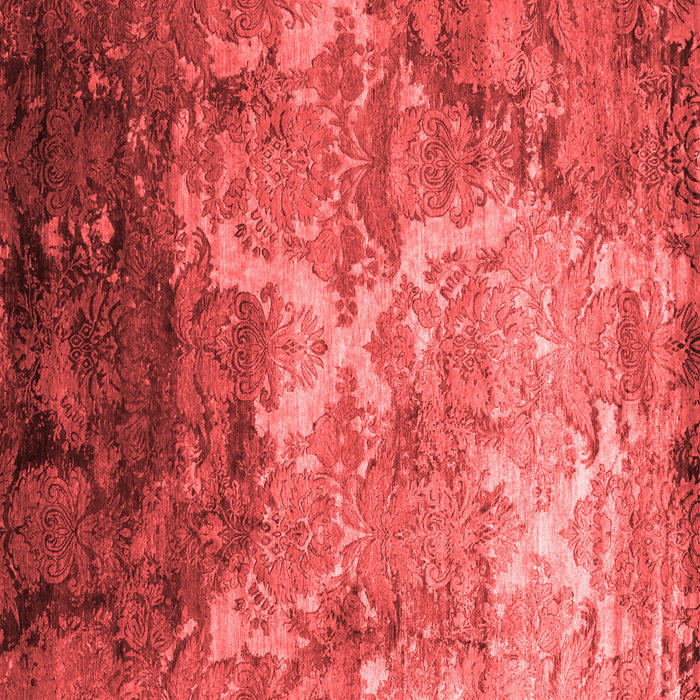 Machine Washable Abstract Red Contemporary Rug, wshcon1272red