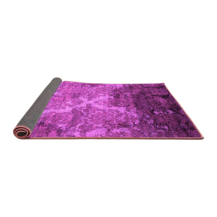 Sideview of Abstract Pink Contemporary Rug, con1272pnk