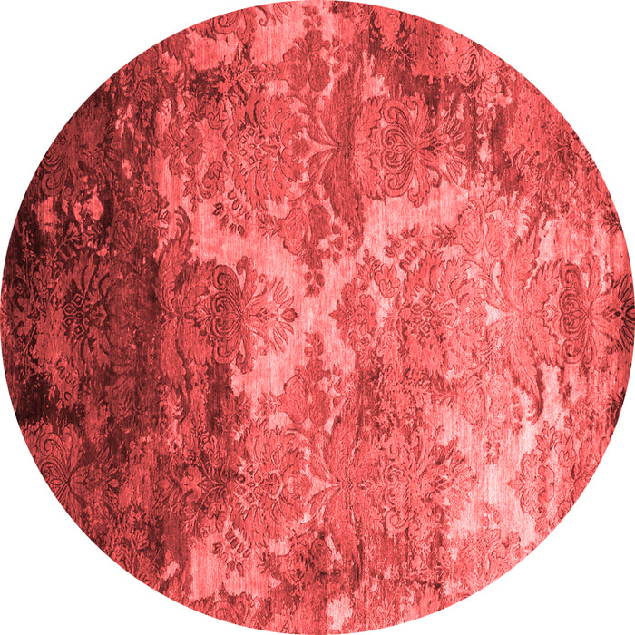 Abstract Red Contemporary Rug, con1272red