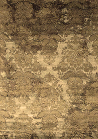 Abstract Brown Contemporary Rug, con1272brn