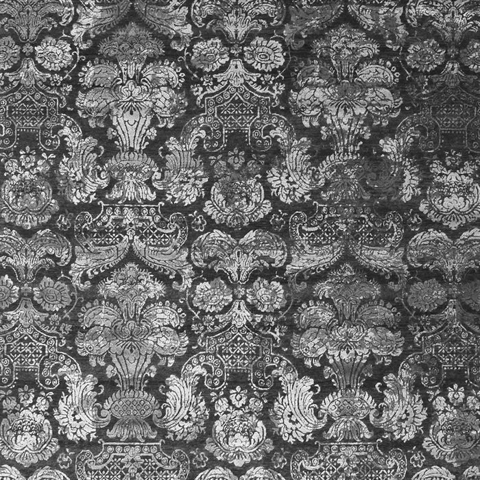 Abstract Gray Contemporary Rug, con1273gry