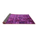 Sideview of Abstract Pink Contemporary Rug, con1273pnk