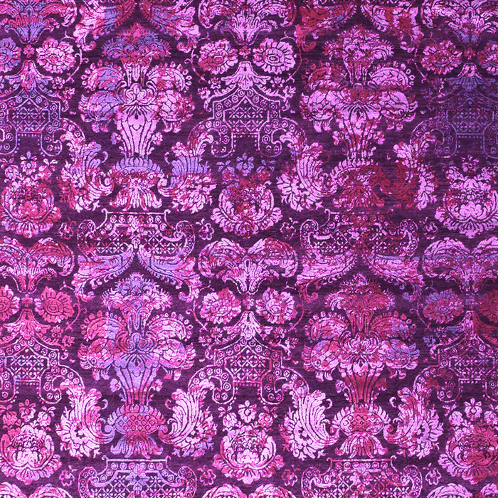 Machine Washable Abstract Pink Contemporary Rug, wshcon1273pnk