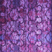 Square Machine Washable Abstract Purple Contemporary Area Rugs, wshcon1273pur