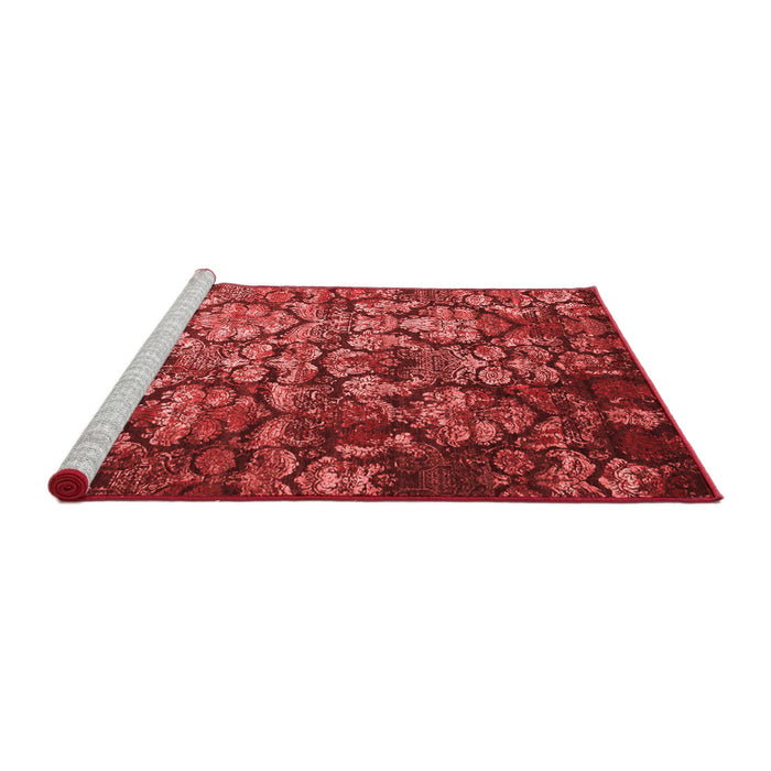 Contemporary Red Washable Rugs