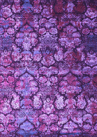 Abstract Purple Contemporary Rug, con1273pur