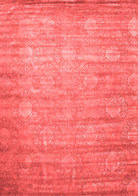 Abstract Red Contemporary Rug, con1274red