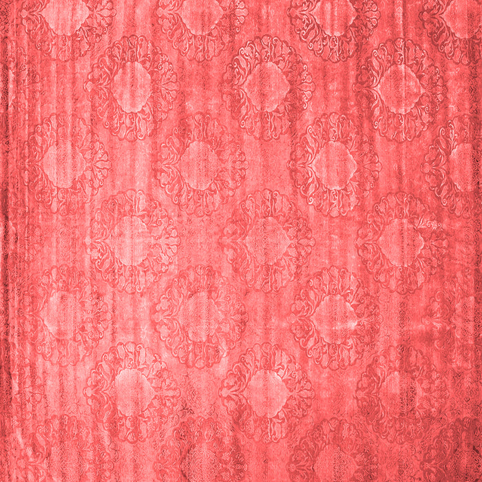 Machine Washable Abstract Red Contemporary Rug, wshcon1274red