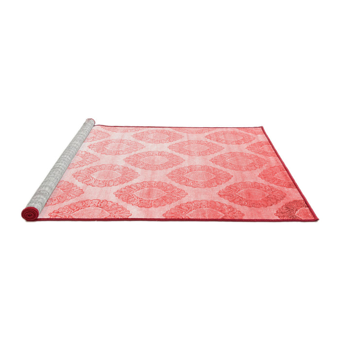 Contemporary Red Washable Rugs