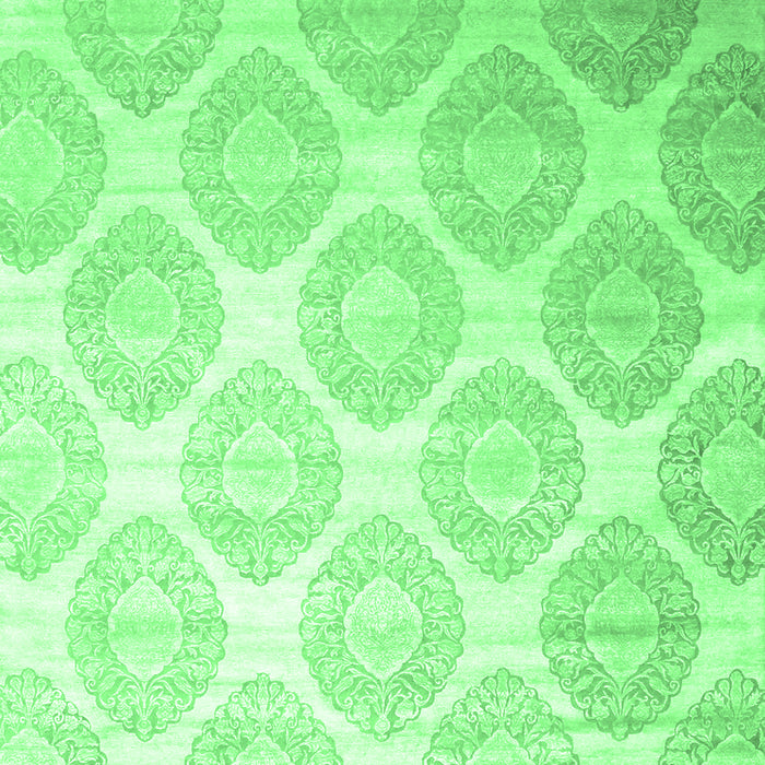 Abstract Emerald Green Contemporary Rug, con1275emgrn