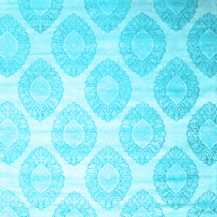 Abstract Light Blue Contemporary Rug, con1275lblu