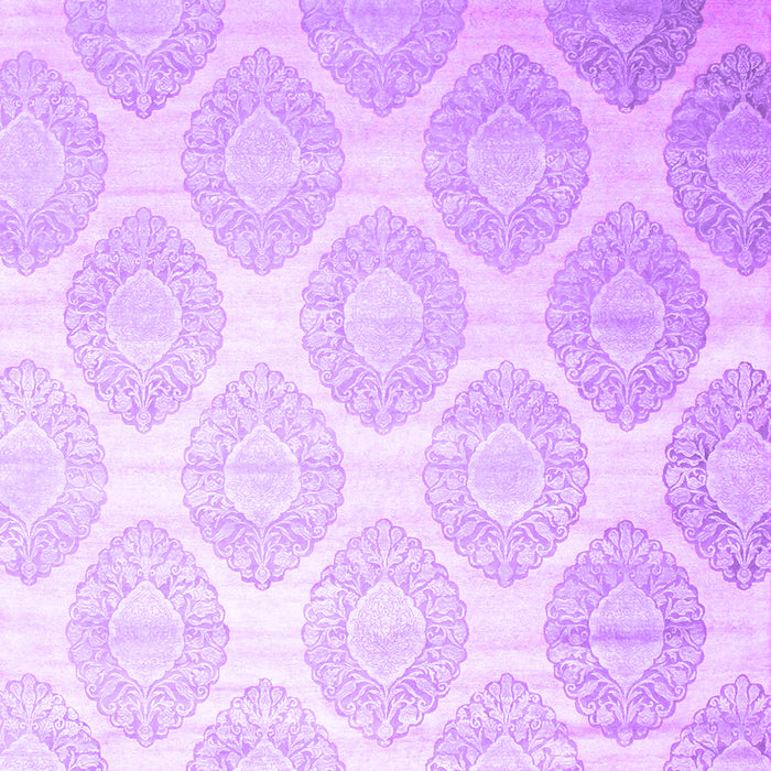 Abstract Purple Contemporary Rug, con1275pur