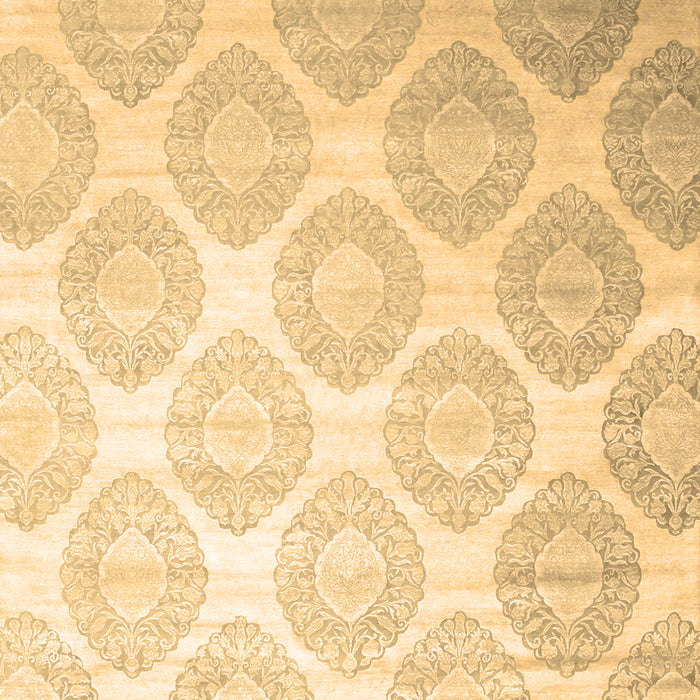 Machine Washable Abstract Brown Contemporary Rug, wshcon1275brn