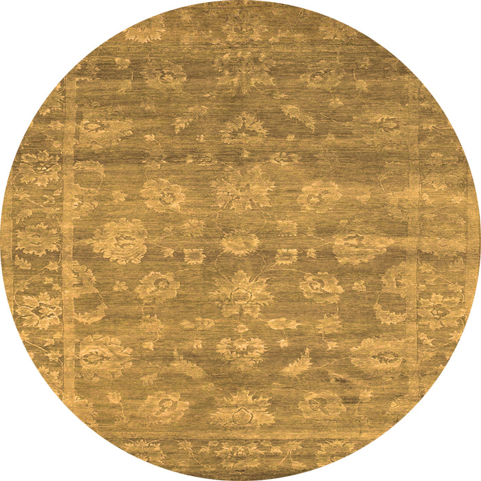 Square Persian Orange Bohemian Rug, con1276org