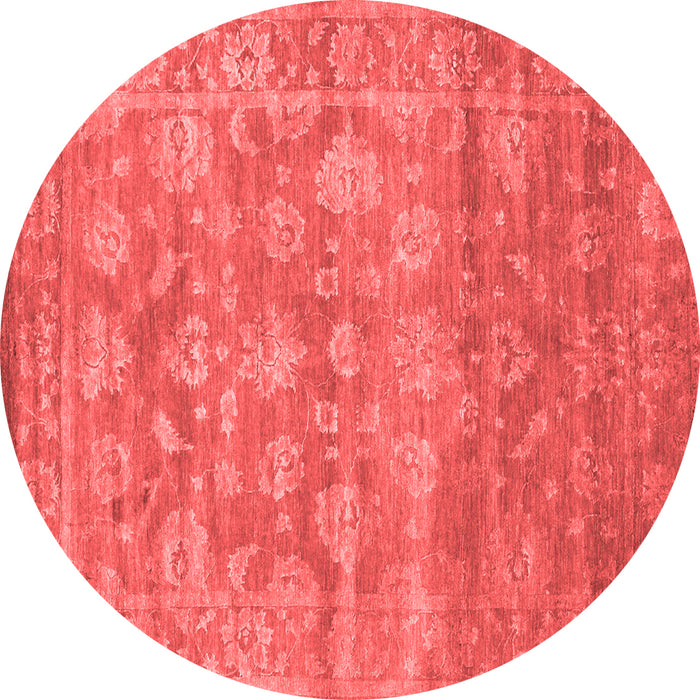 Machine Washable Persian Red Bohemian Rug, wshcon1276red