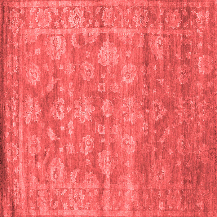 Machine Washable Persian Red Bohemian Rug, wshcon1276red