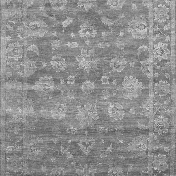 Serging Thickness of Machine Washable Persian Gray Bohemian Rug, wshcon1276gry