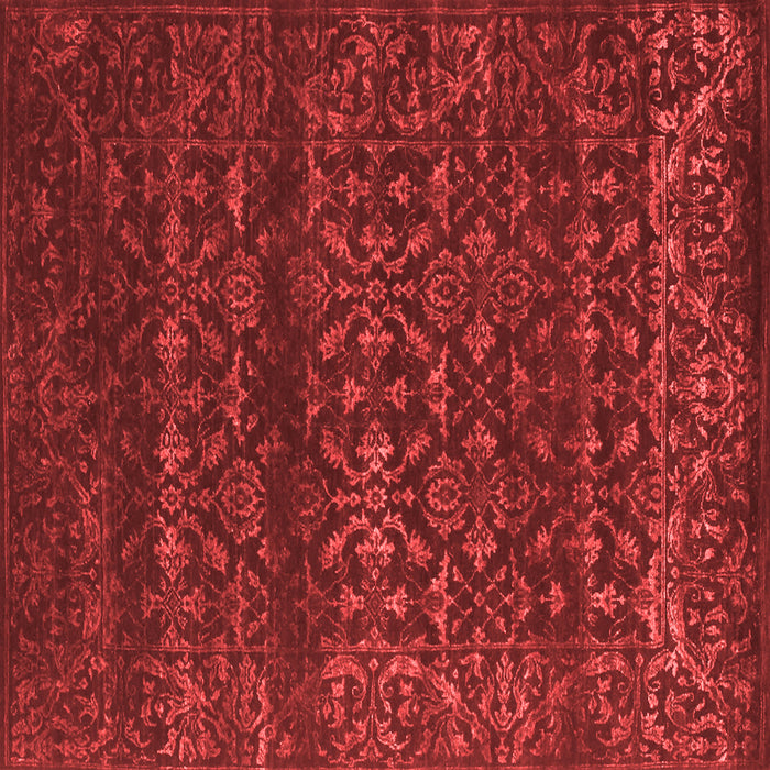 Machine Washable Abstract Red Contemporary Rug, wshcon1277red