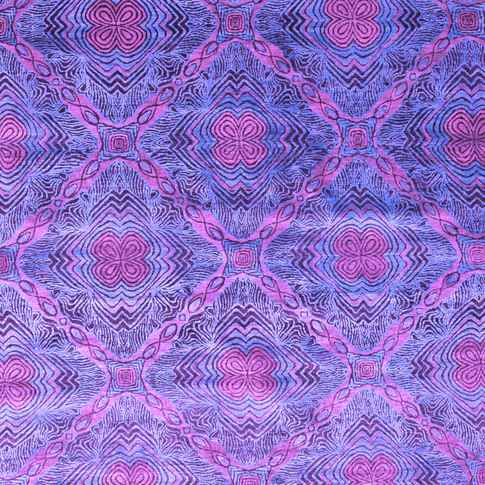 Abstract Purple Contemporary Rug, con1278pur