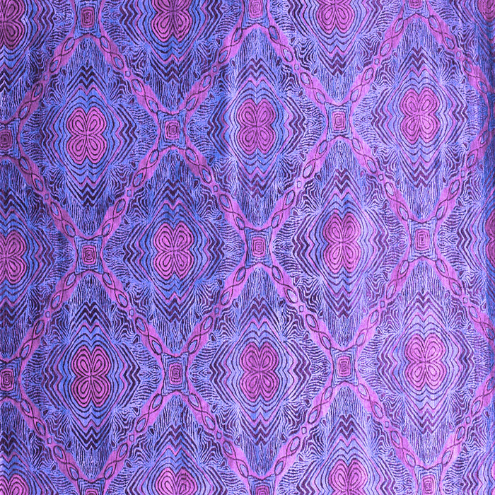 Square Machine Washable Abstract Purple Contemporary Area Rugs, wshcon1278pur