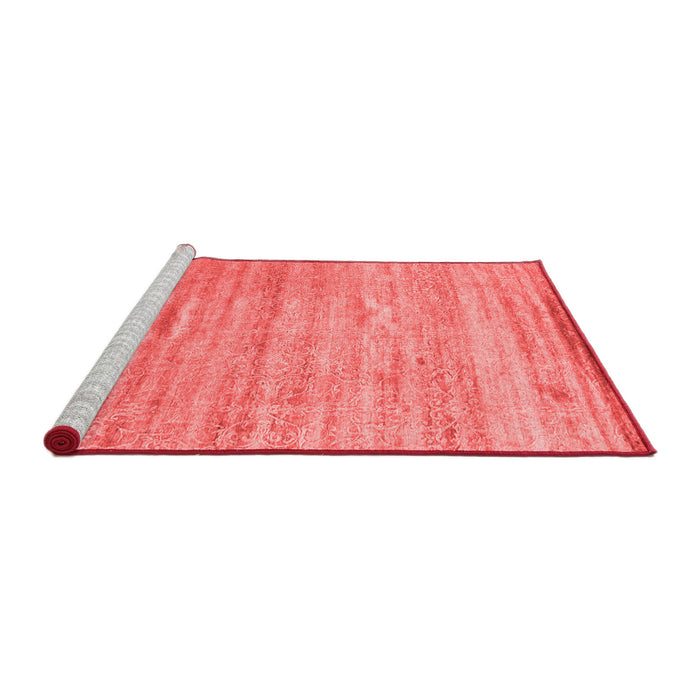 Contemporary Red Washable Rugs