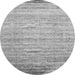 Square Abstract Gray Contemporary Rug, con1279gry