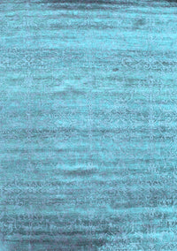 Abstract Light Blue Contemporary Rug, con1279lblu