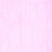 Square Solid Pink Modern Rug, con127pnk