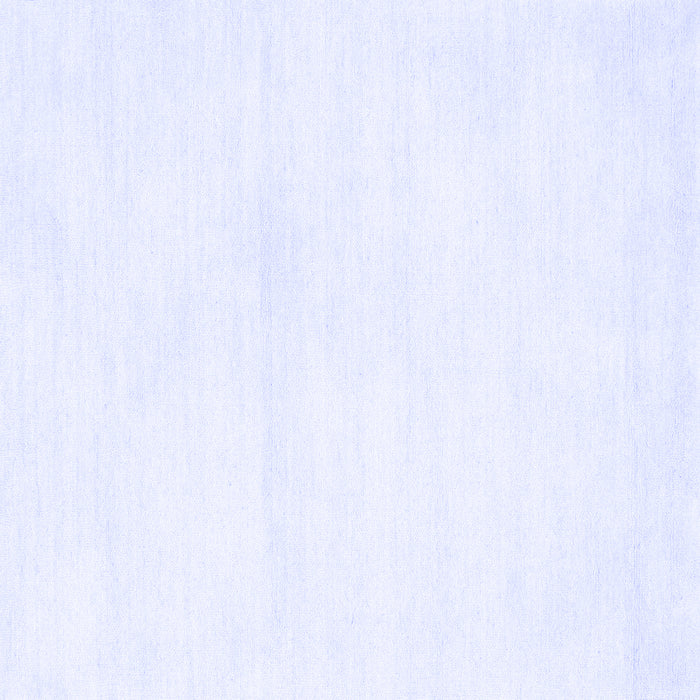 Square Machine Washable Solid Blue Modern Rug, wshcon127blu