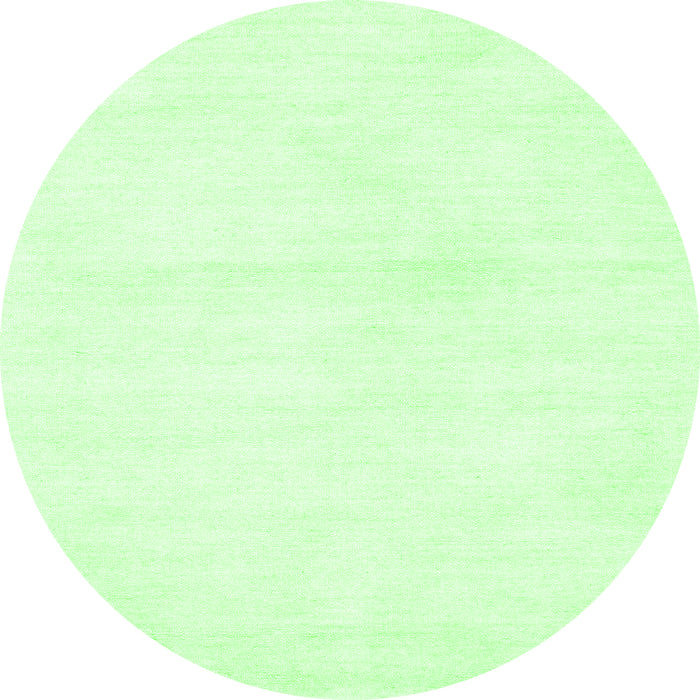 Machine Washable Solid Green Modern Area Rugs, wshcon127grn