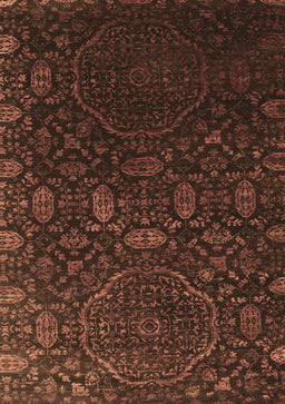 Abstract Brown Contemporary Rug, con1280brn