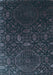 Machine Washable Abstract Light Blue Contemporary Rug, wshcon1280lblu