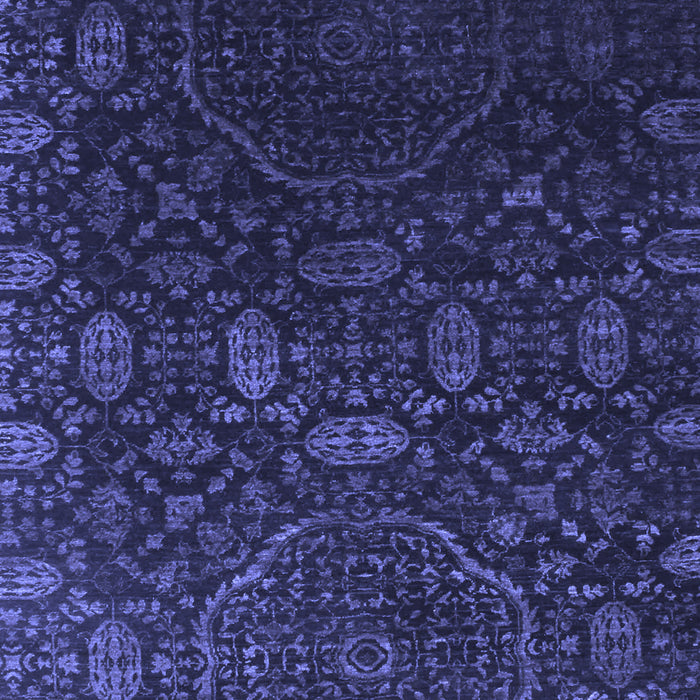 Machine Washable Abstract Blue Contemporary Rug, wshcon1280blu