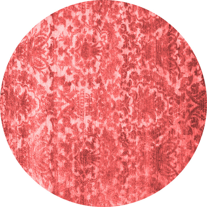 Abstract Red Contemporary Rug, con1281red