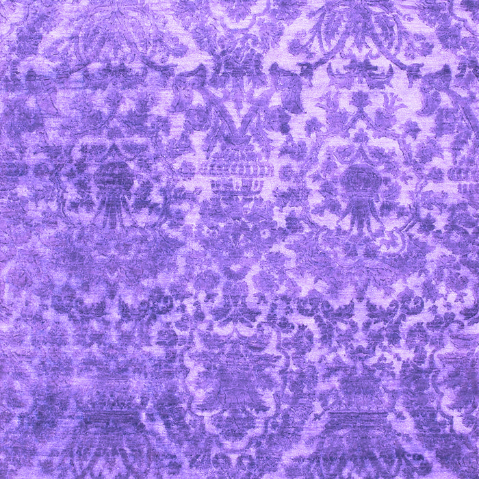Abstract Purple Contemporary Rug, con1281pur